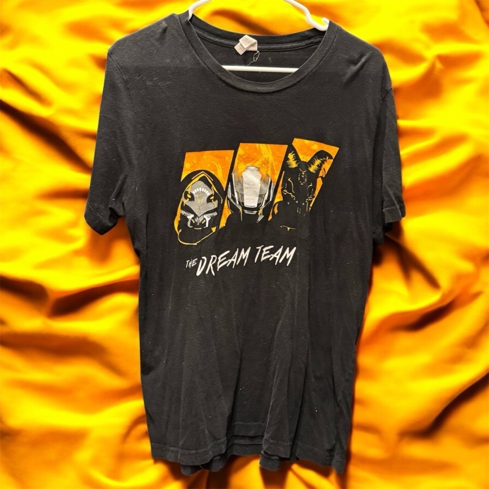 Hand crafted The Dream Team Black T-Shirt LARGE